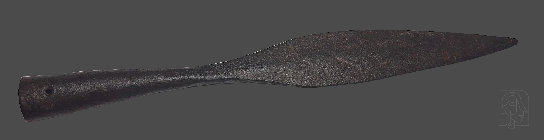 Iron Socketed Lanceolate Spear/Pike Head — JCA.2026.078