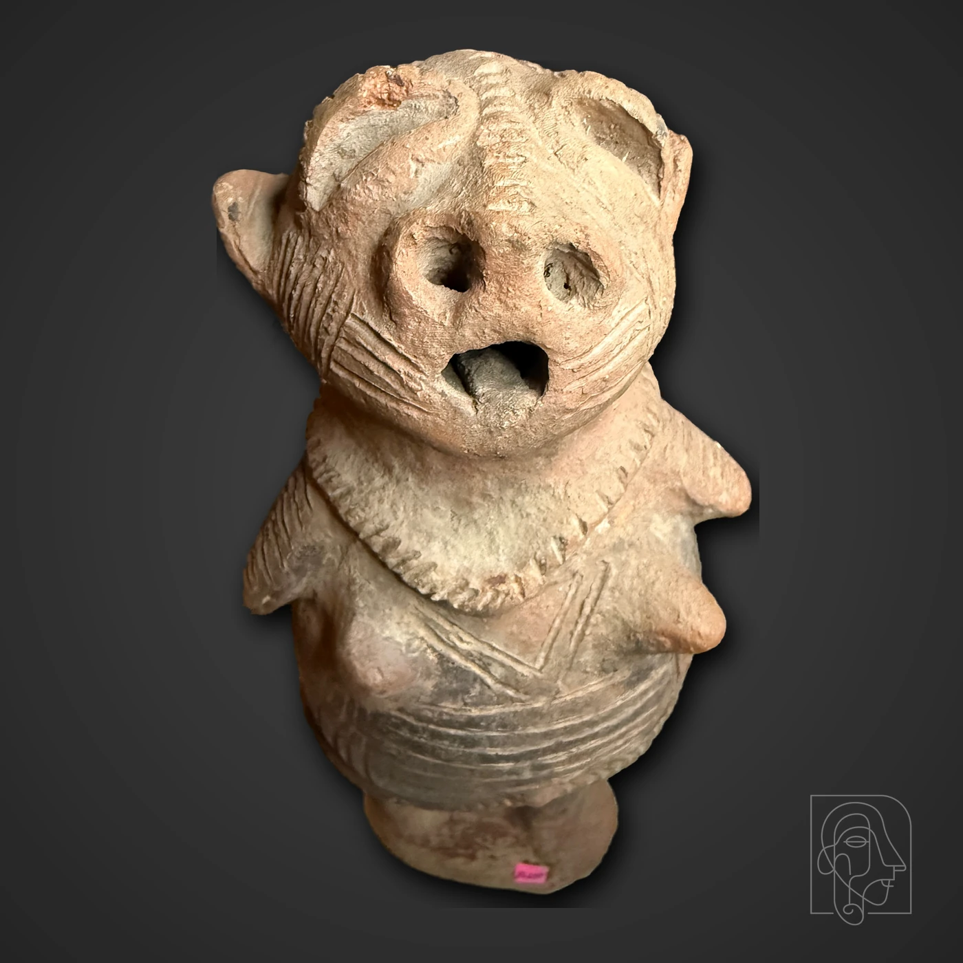 Dakakari Terracotta Sculpture of a Woman — JCA.2026.085