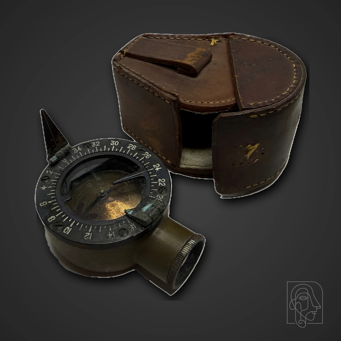 U.S.E.D. Creagh-Osborne Marching Compass, Mark VII Mod. D — JCA.2026.087