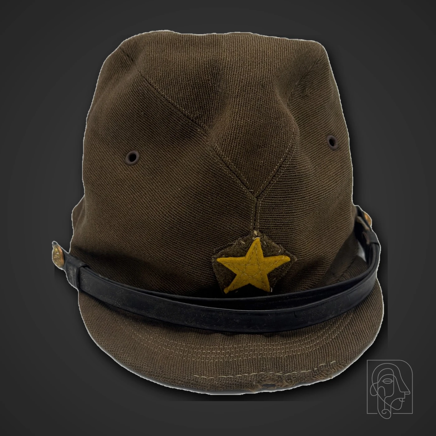 Imperial Japanese Army M1938 / Type 98 Field Cap (Ryakubō) — JCA.2026.105
